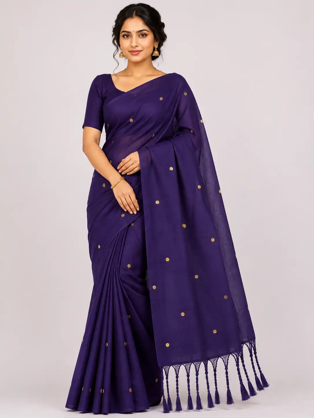 simple Cotton Deep royal purple / dark violet